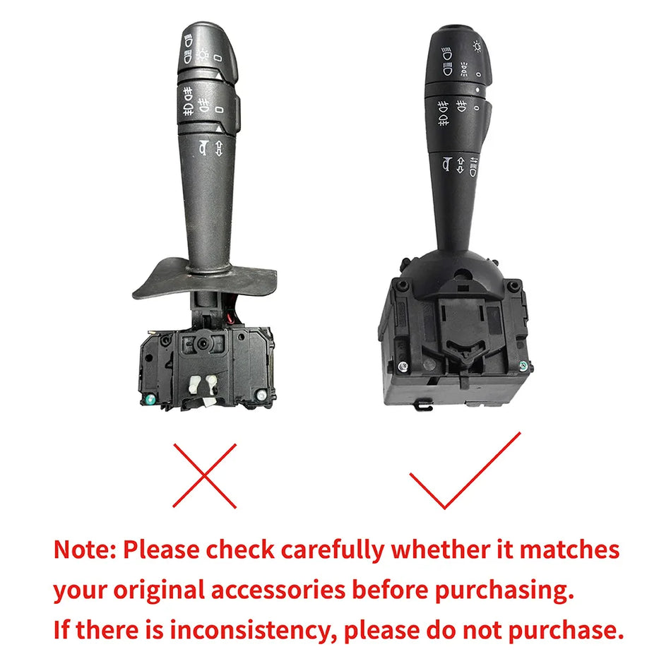 Interruptor de señal de giro y faro para Dacia Logan Sandero Dokker