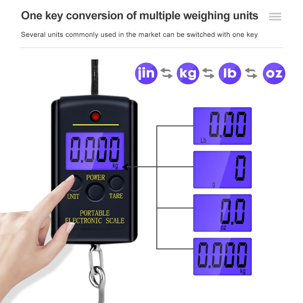 40kg x 10g Pocket Digital Scale Y029 &ndash; Ultra Compact