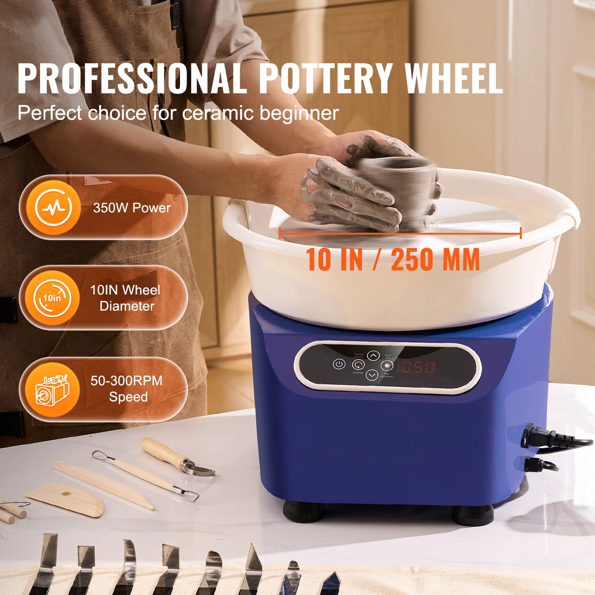 SucceBuy Pottery Wheel 11 Inch &ndash; Direct Drive 450W