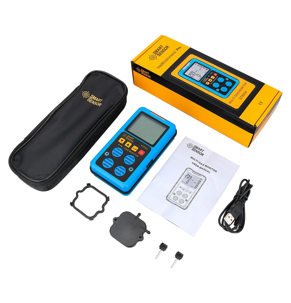 Digital 4-in-1 Gas Detector ST &ndash; Multi Gas LEL O2 CO H2S