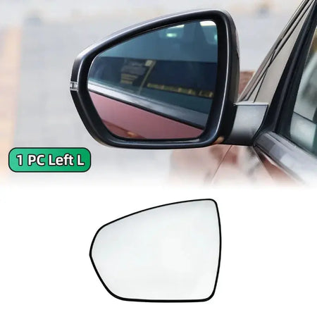 Left & Right Side Mirror Glass Rearview Exterior Wide Angle For Peugeot 4008 2017 2018 2019 2020 by InterCyprus Trading Ltd
