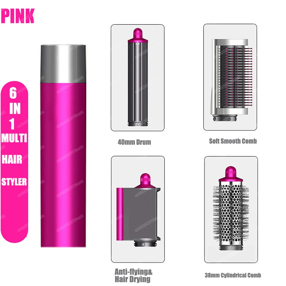 SenCiciMen X9 &ndash; Versatile 6 in 1 Hair Styling Solution Rose4 / KR