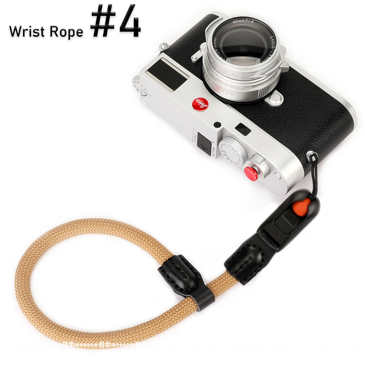 Quick Release Beads Round Rope Camera Strap for Canon, Nikon, Sony &amp; More