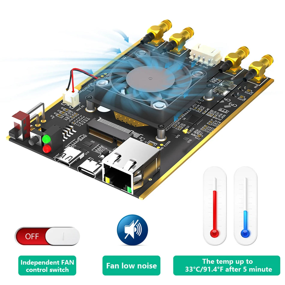 Adattatore NGFF M.2 a USB 3.0 con slot per scheda SIM modulo LTE