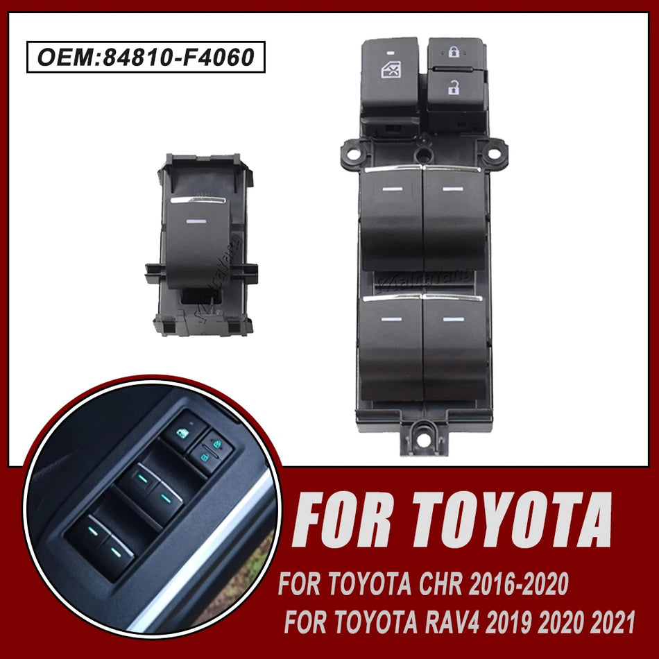 Ovládací spínač okna pre Toyota RAV4 CHR 2016-2021