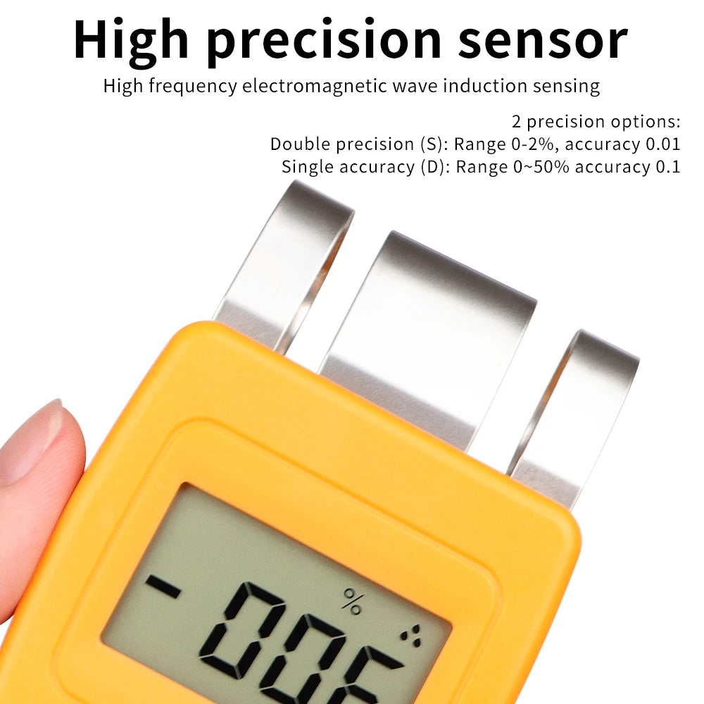 Digital Carton Concrete Paper Wood Moisture Meter &ndash; Compact