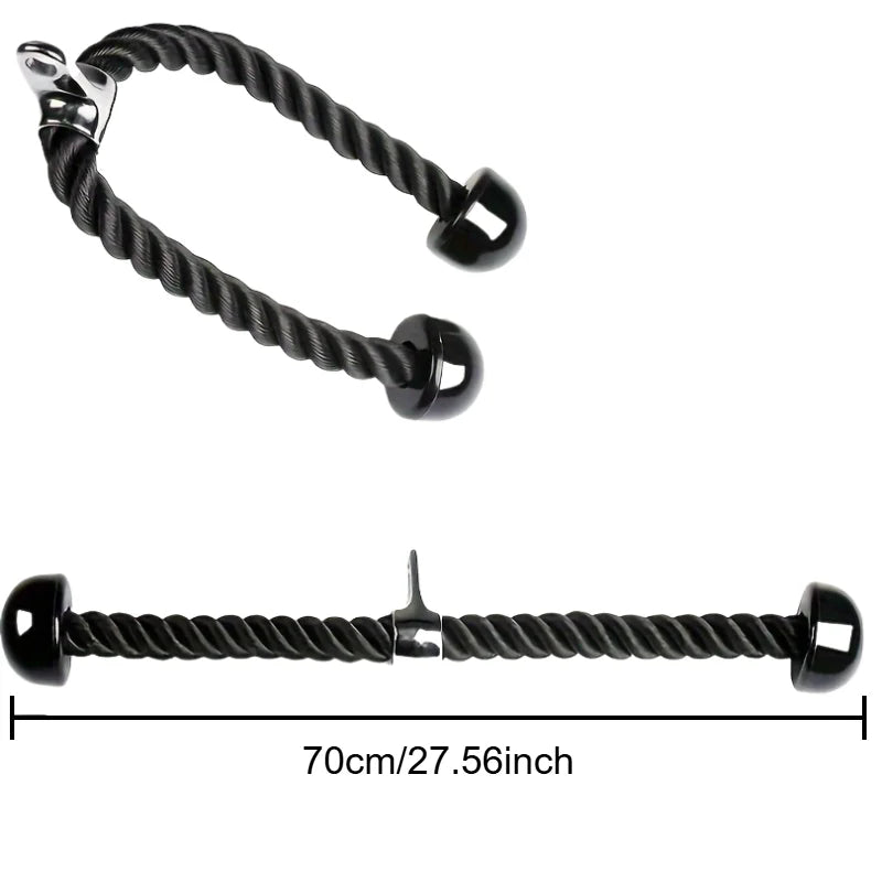 Biceps Training Gantry Frame | Double Head Pull Rope | Gym Accessories
