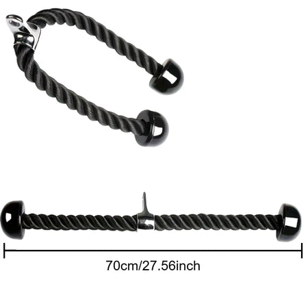 Biceps Training Gantry Frame | Double Head Pull Rope | Gym Accessories