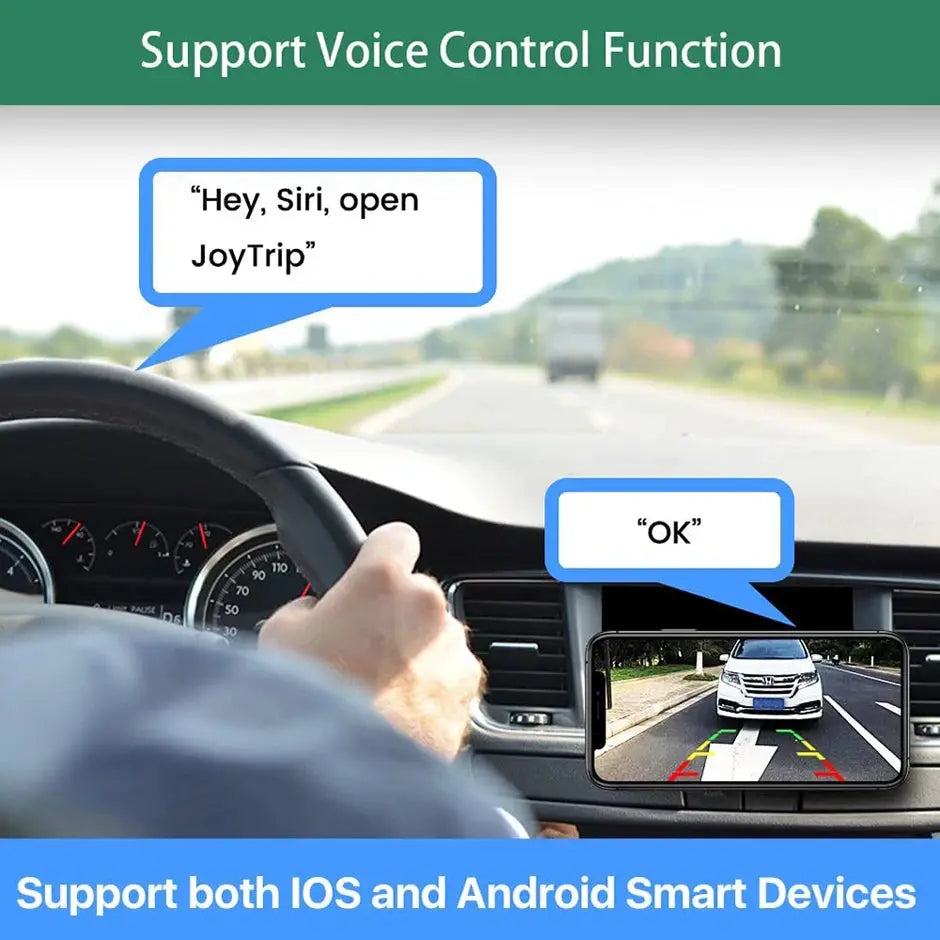 Wireless Backup Camera With 5G WiFi And HD Wide Angle View For Cars by InterCyprus Trading Ltd