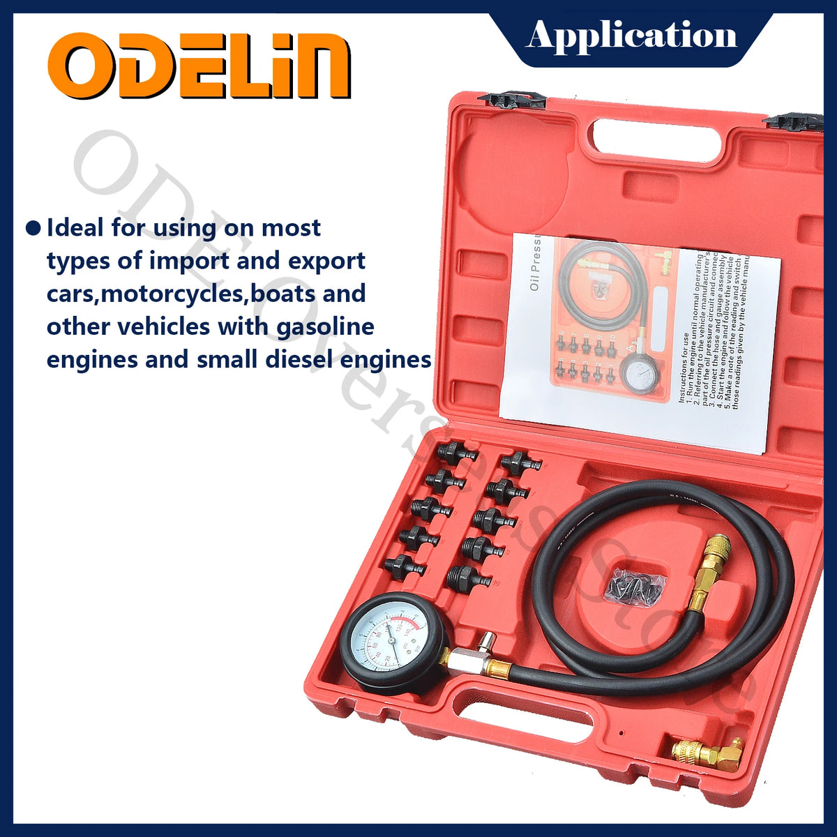 Engine Oil Pressure Test Kit &ndash; Precise Low Oil Warning