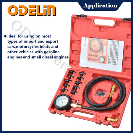 Engine Oil Pressure Test Kit &ndash; Precise Low Oil Warning