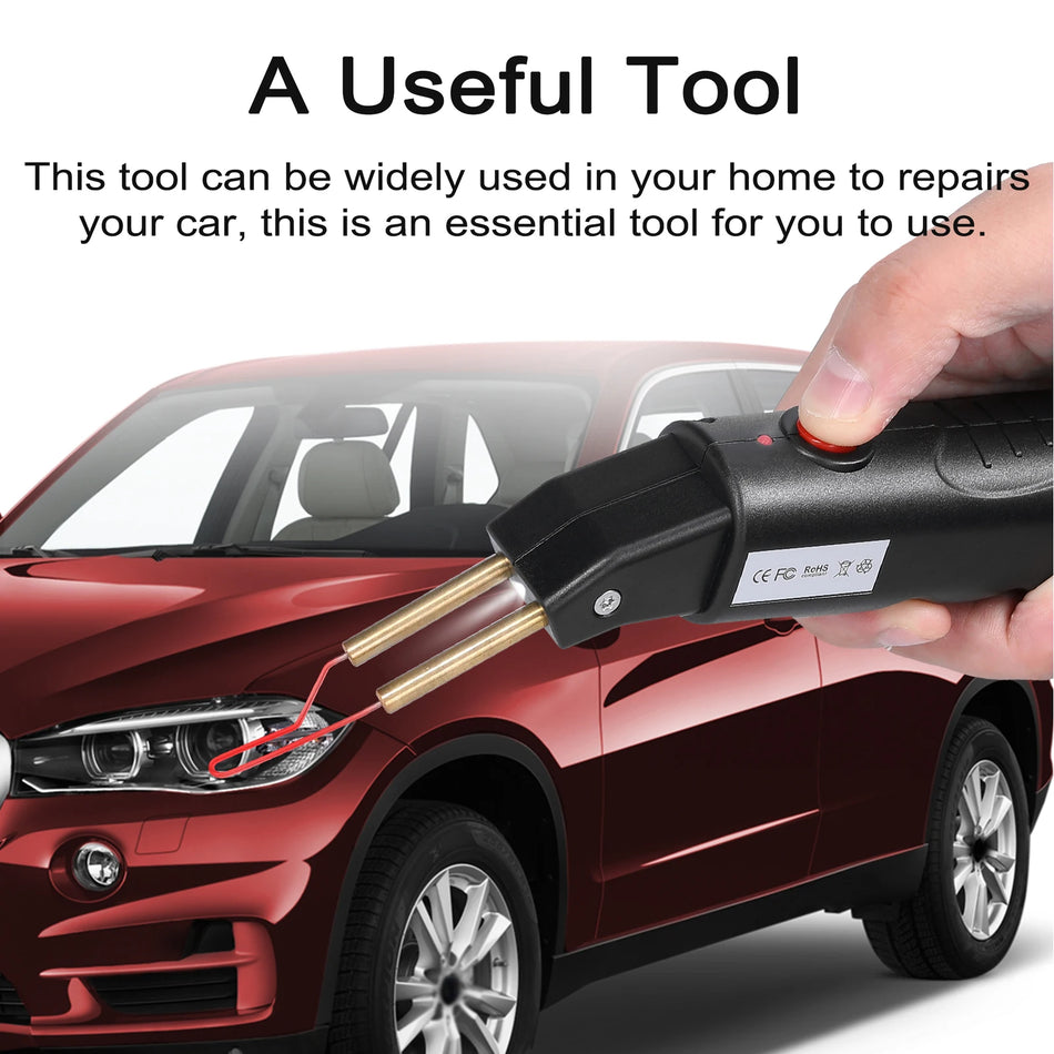 Hettsvetsnailsmaskin för reparation av bilbumpers Handhållen hetstapler Plastsvetsmaskin Svetsreparationsmaskin