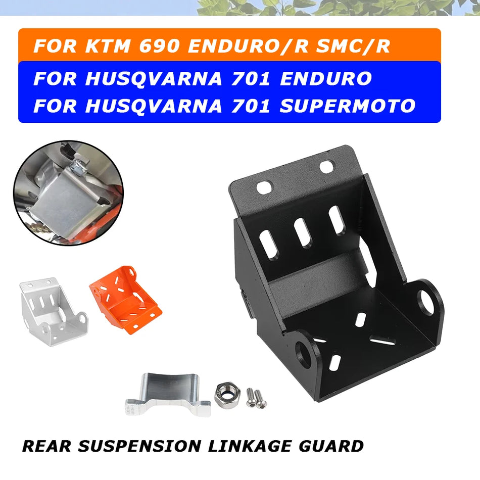 KTM 690 Enduro R en Husqvarna 701 Enduro verbinding beschermkap voor achterdemper