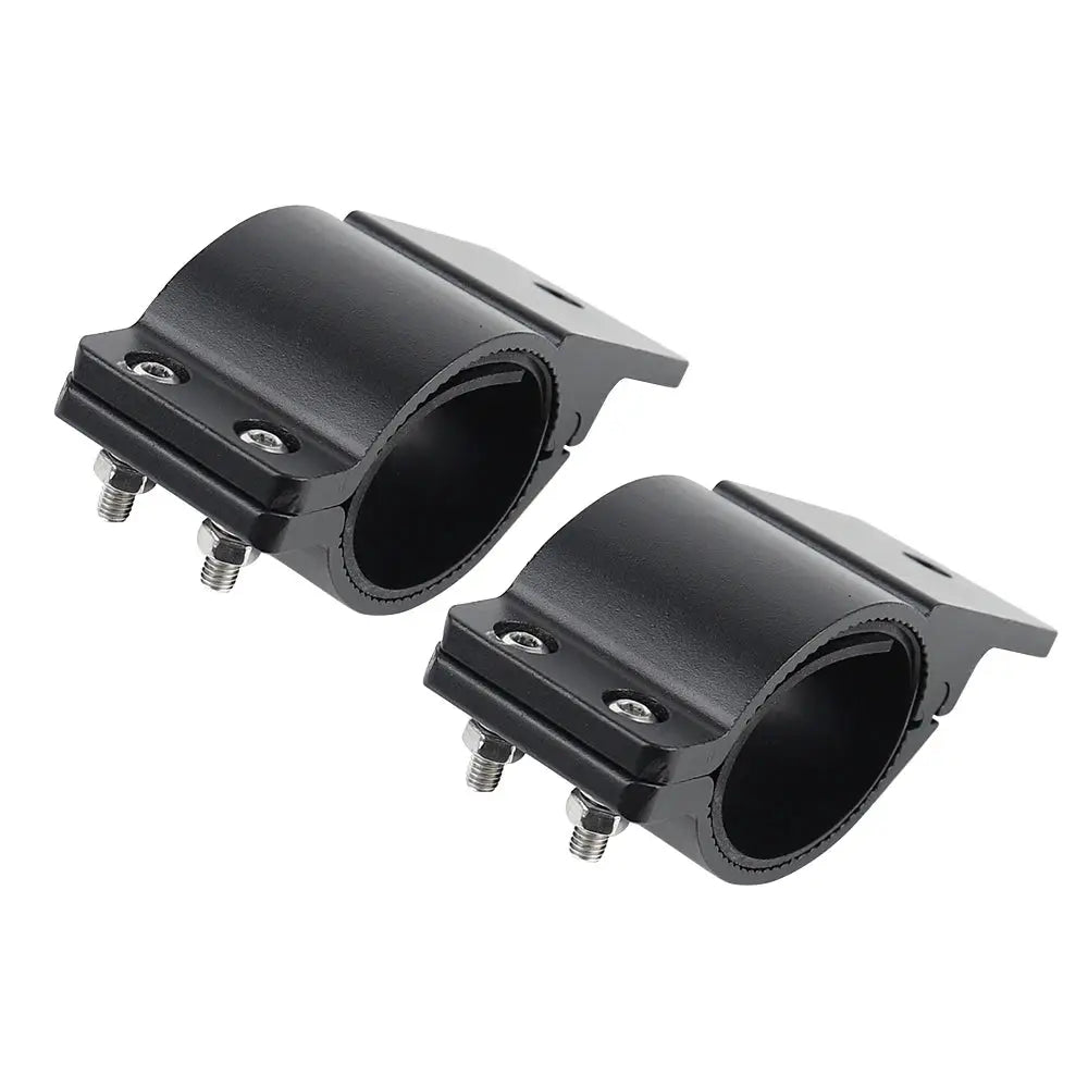 Universal Tube Clamp Approx 1.7"/1.9" Bull Bar Mounts Bracket Kit for LED Work Lights Bracket Off Road Vehicle SUV ATV Boat by InterCyprus Trading Ltd