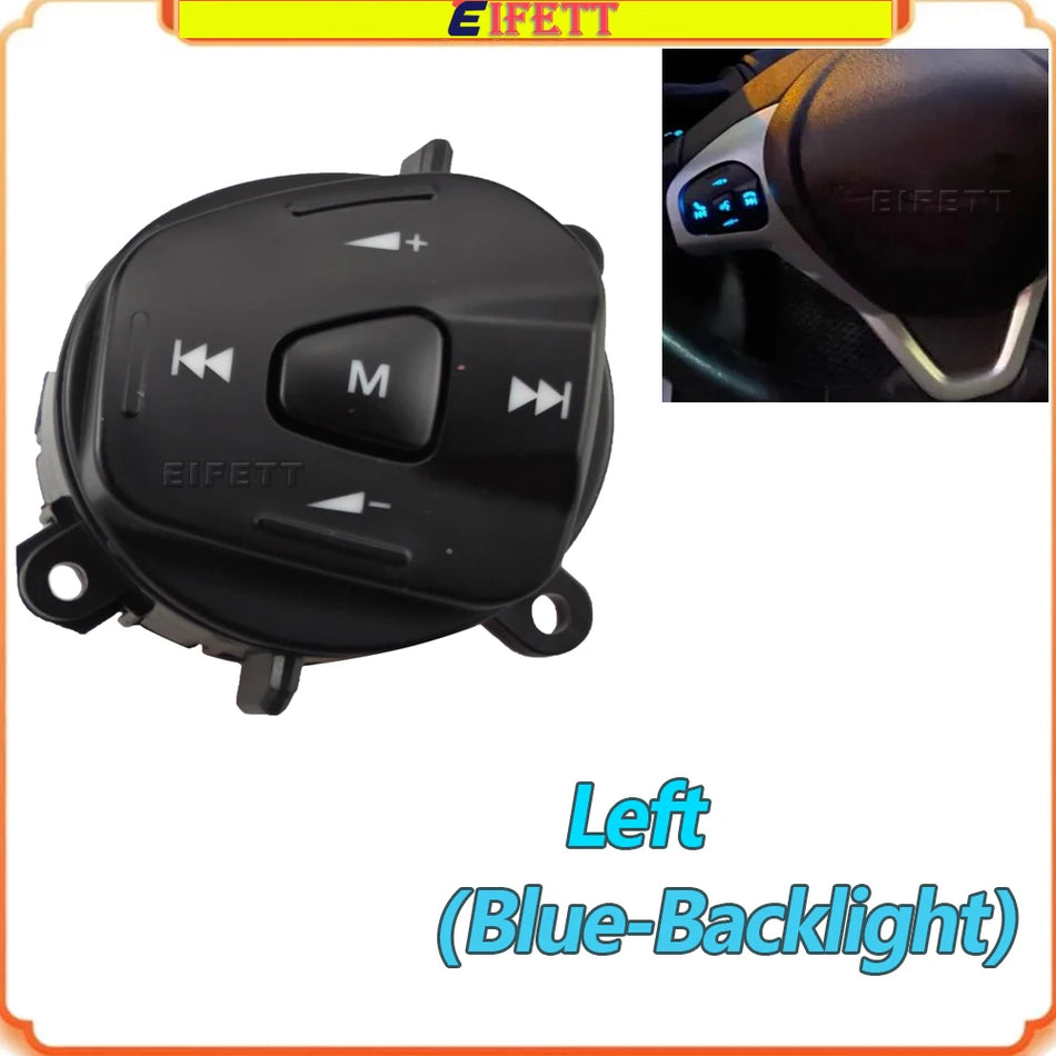 Commutateur multifonction de volant côté gauche pour Ford Fiesta Mk7 Mk8 ST Ecosport 2013-2015