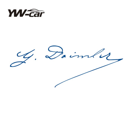 Mercedes Benz Dashboard Sticker Set - 2 Pcs Interior Vinyl Decals for C E S GLS M R A SL V GLC CLA Models Blue / 20x7.3cm 2pcs