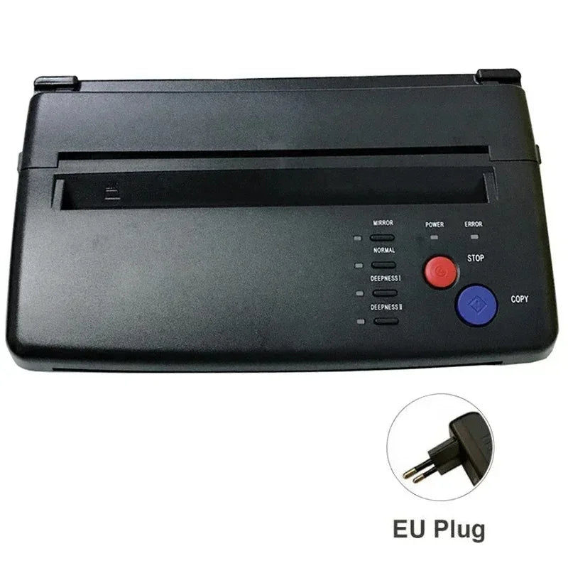 Tattoo Transfer Machine Stencils Copier &ndash; Beginner Friendly EU Plug