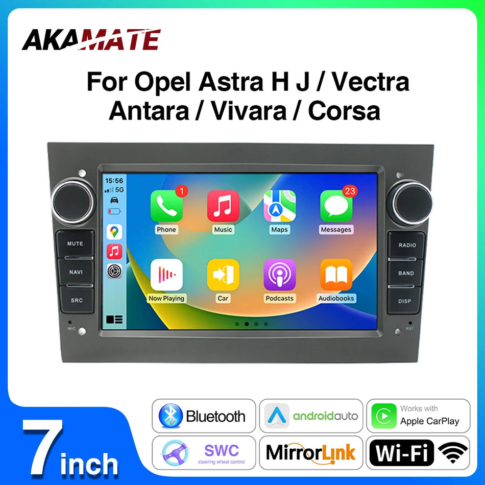 2GB 32GB Car Radio GPS Opel Astra Vectra &ndash; Wireless CarPlay