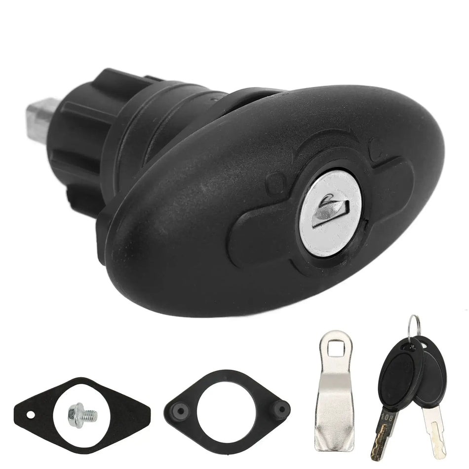 30mm Rotary Zinc Alloy Compression Lock For RV Camper Yacht Cabin Door by InterCyprus Trading Ltd
