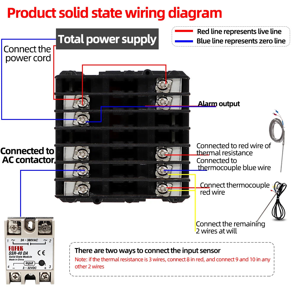 REX-C100/C700 &ndash; Digital PID Temperature Controller Pro