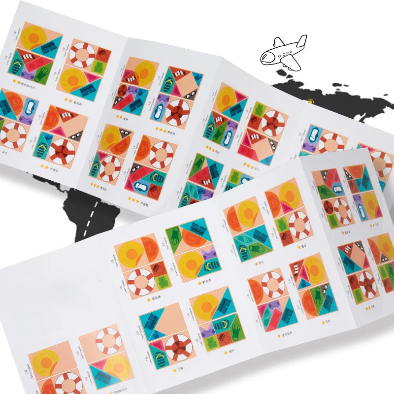 Wooden Blocks Puzzle &ndash; Logical Thinking Training Aid