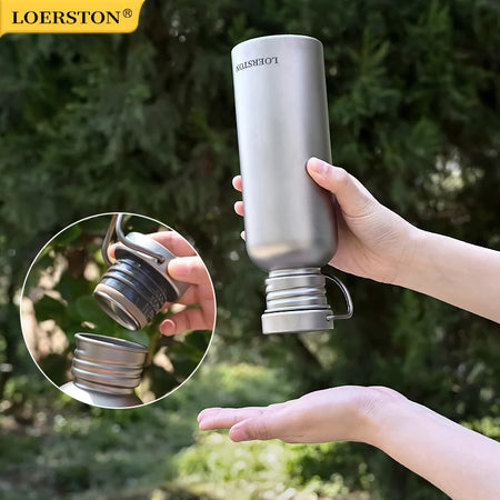 Loerston Titanium Water Bottle 601ml &ndash; Ultra Lightweight