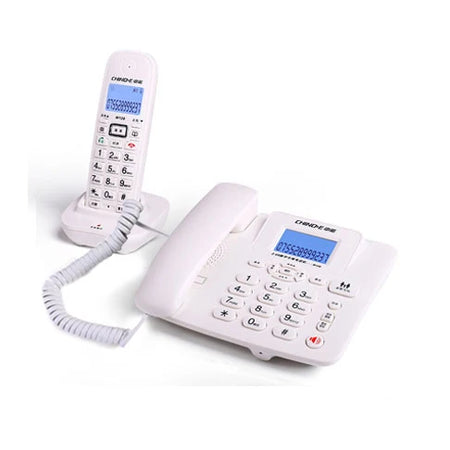 Kt13 Cordless Answering Machine 2.4G &ndash; Long Range 300m white 1 handset