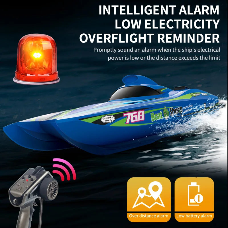 TX768 RC Boat &ndash; High Speed Brushless 45 KMH RC Speedboat