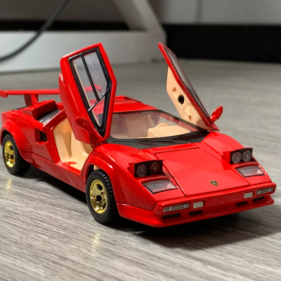 Modelo de Carro em Lata de Liga 1:32 para Lamborghini Countach LP500S