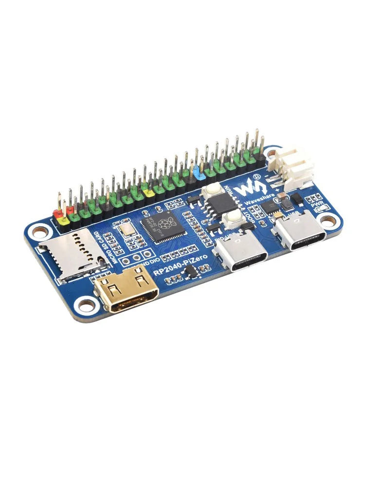 Waveshare RP2040-PiZero Development Board &ndash; 16MB Flash Memory with Type-C Port RP2040-PiZero