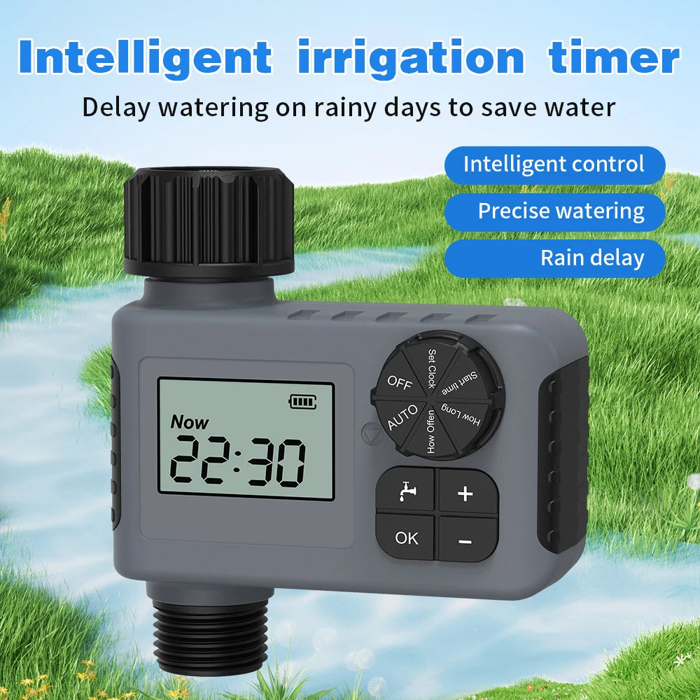 Automatic Irrigation Watering Timer &ndash; Programmable LCD Display