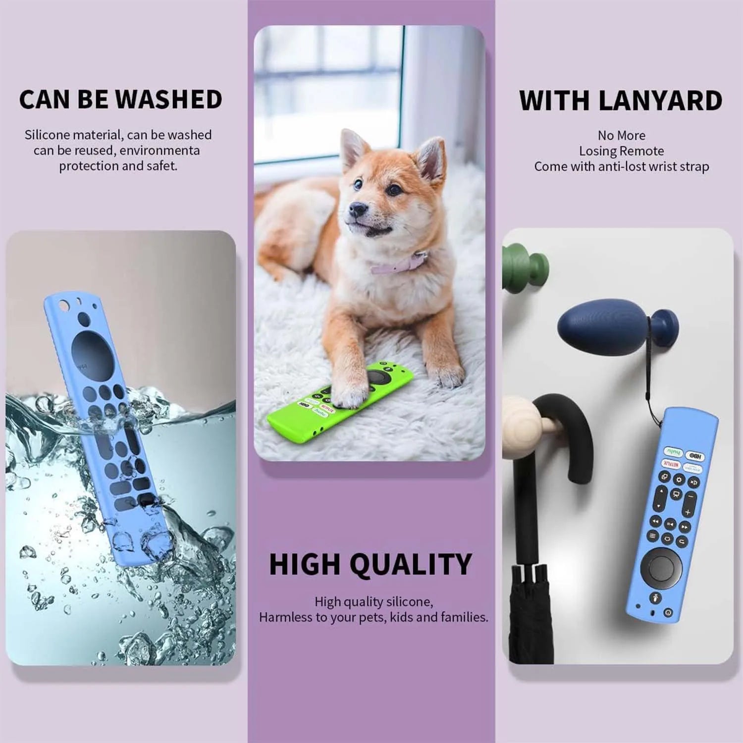 Silicone Remote Case For Fire TV 4K Max 2nd Gen &ndash; Shockproof