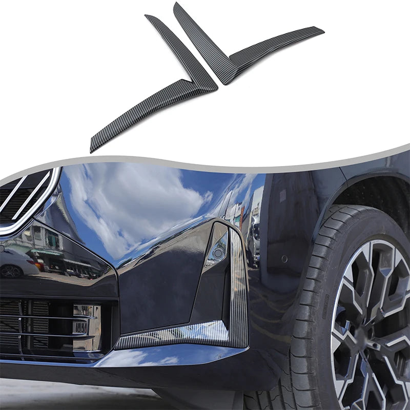 Decoração de Para-choques em Fibra de Carbono ABS para BMW X3 G45 2025 Frente Traseira
