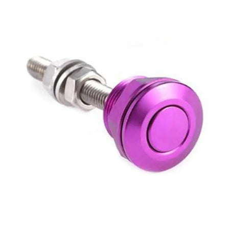 22mm 1Pc/4Pcs Universal Car Push Button Bonnet Hood Pins Kit Aluminum Quick Release Latch Bumper License Plate Lock Clip by InterCyprus Trading Ltd