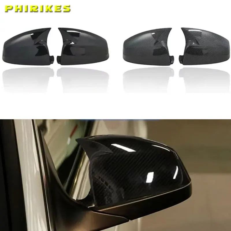 Coperture degli specchietti in fibra di carbonio per BMW Serie 5 E60 E61 LCI