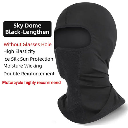 ESLNFC Half Face Cycling Mask - Comfortable Ice Silk Balaclava for Breathable Protection C