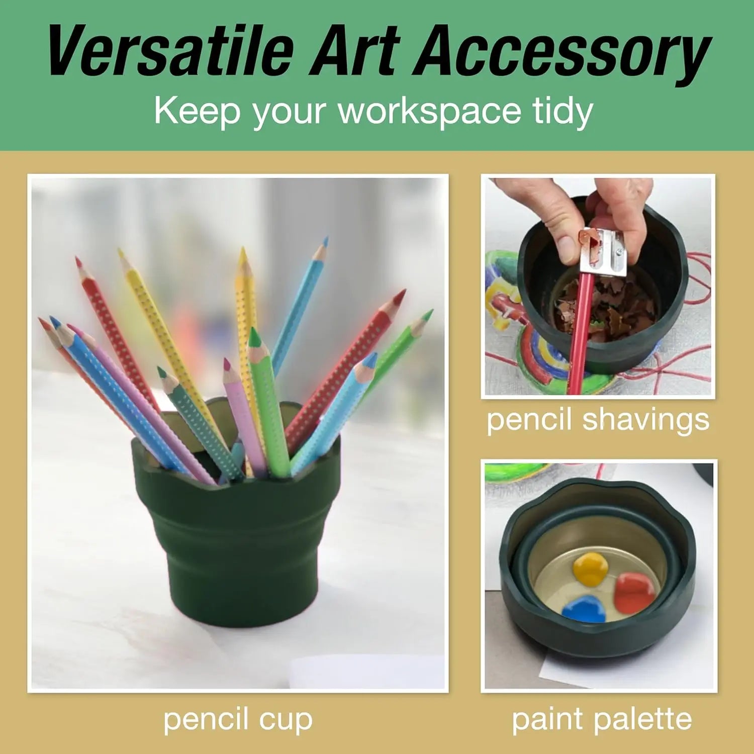 Faber-Castell Clic And Go Water Cup &ndash; Travel Brush Holder