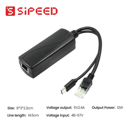 Sipeed NanoKVM PiKVM Mini: Remote Control for Raspberry Pi POE Splitter