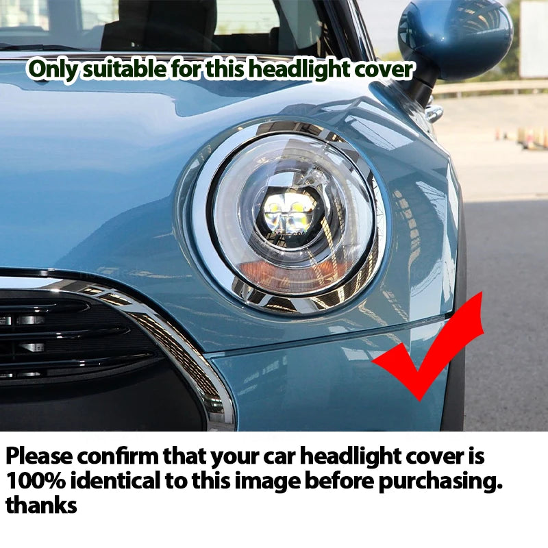 Cubierta Transparente de Faro para BMW Mini Clubman F56