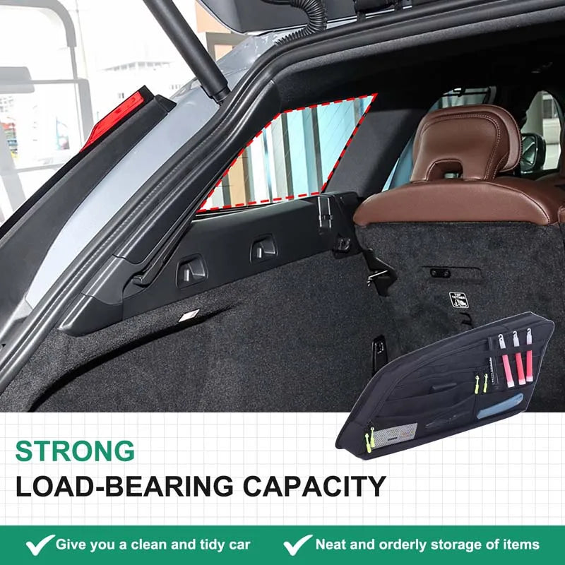 Oxford Cloth Black Trunk Side Tool Storage Bag Volvo V90