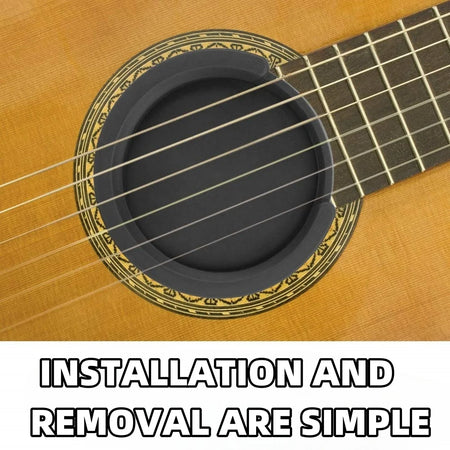 Acoustic Guitar Sound Hole Cover &ndash; Noise Reduction