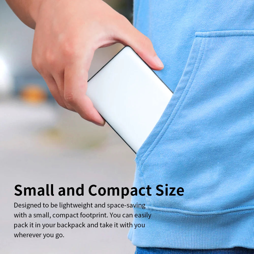 CrownQu M12 &ndash; Portable LED Selfie Light for Perfect Video Conferencing