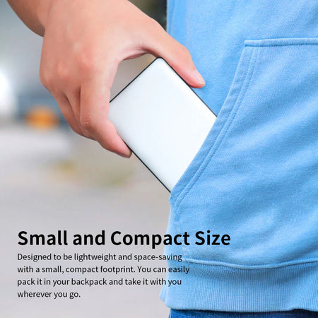 CrownQu M12 &ndash; Portable LED Selfie Light for Perfect Video Conferencing