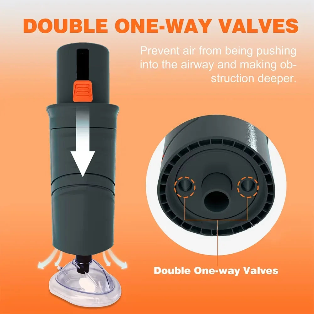 CPR Auto First Aid Anti Choking Rescue Mask &ndash; Essential Lifesaving Support