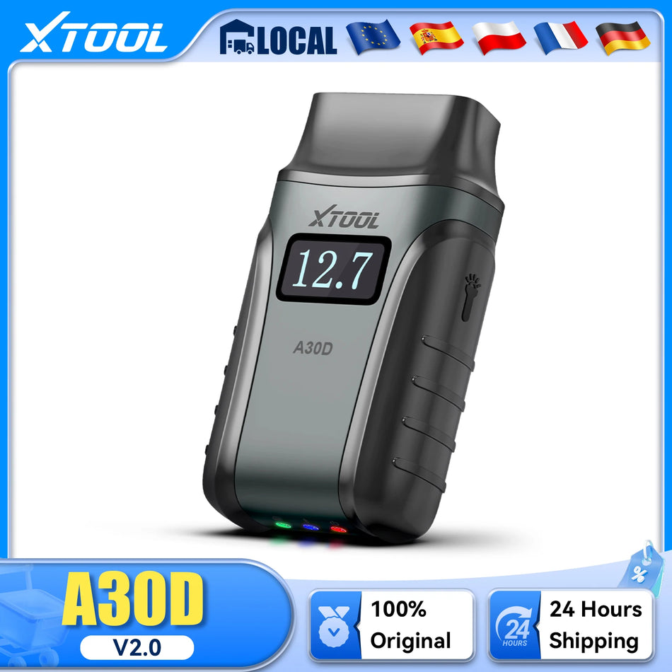 Leitor de Códigos Bidirecional OBD2 Bluetooth XTOOL A30D