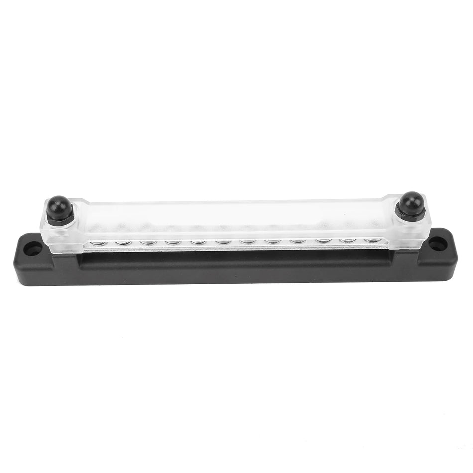 12 termināļu autobusu sloksne 150A ar caurspīdīgu vāku automašīnām, laivām, jūras kuģiem, karavānām, RV