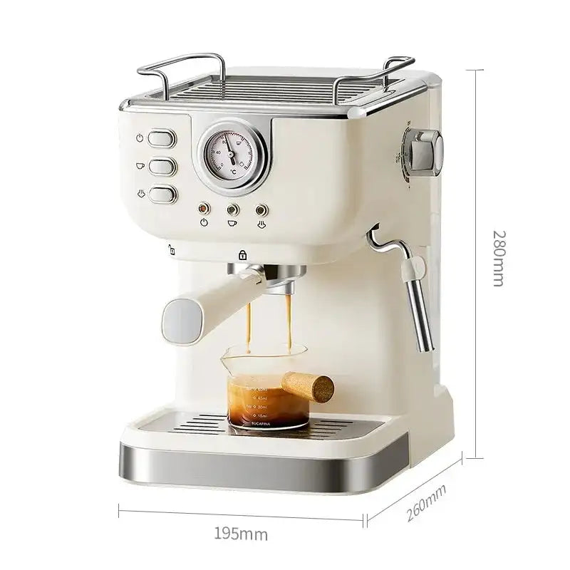 20 Bar Italian Espresso Coffee Maker Semi Automatic