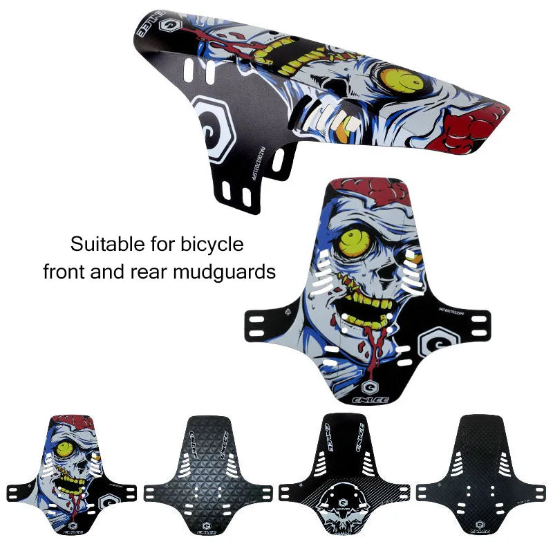 Σετ Φτερών Ποδηλάτου, 5 Χρώματα Εμπρός και Πίσω Καθολικά Φτερά MTB και Δρόμου