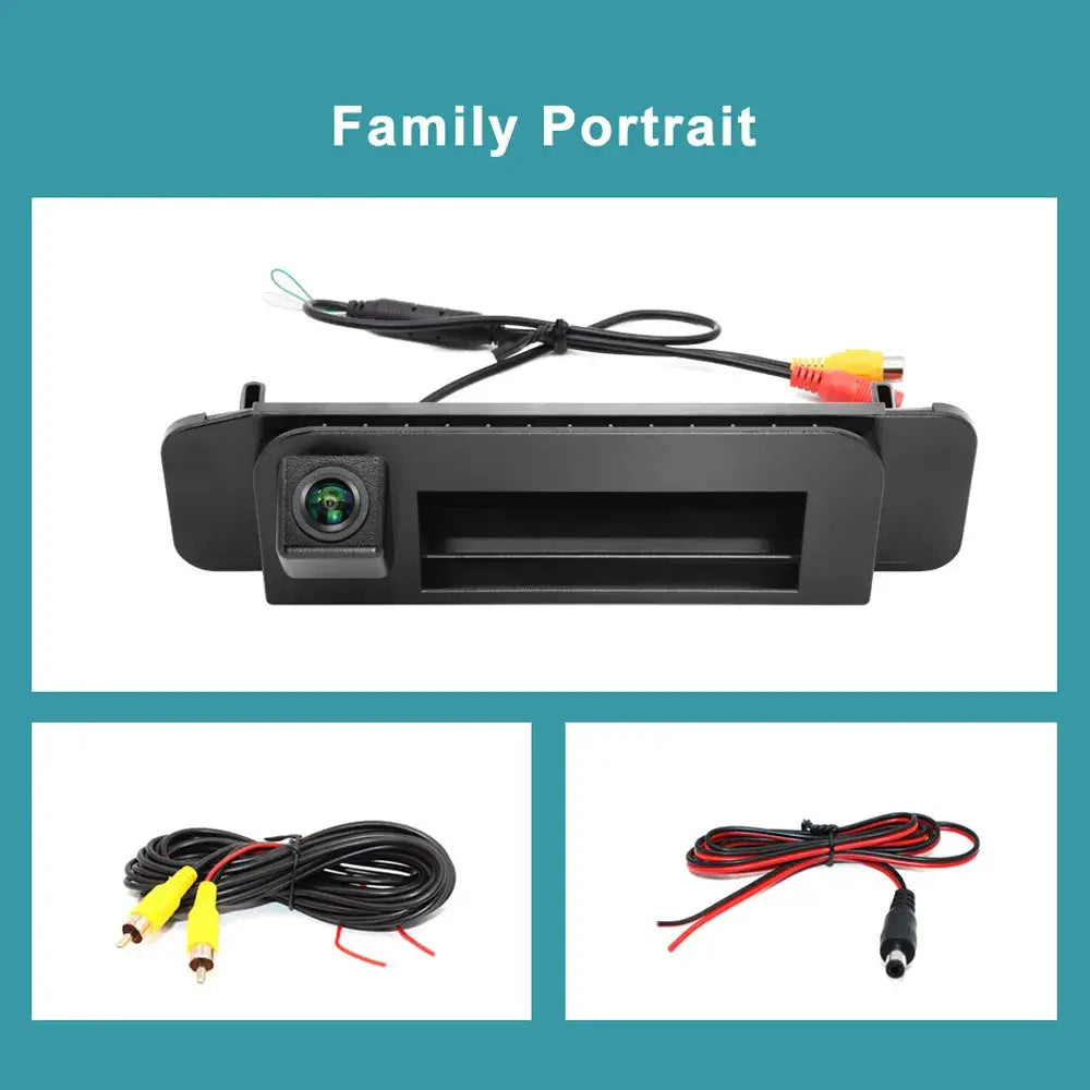 Reversing Camera For Mercedes Benz C Class W205 CLA W117 Car Trunk Handle Rear View Reversing 180 Degree Parking Camera by InterCyprus Trading Ltd