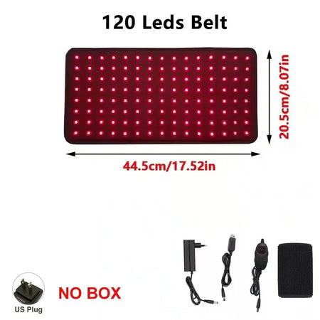 120Pcs LEDs Red And Infrared Belt - Infrared Therapy 120 Leds No Box-US